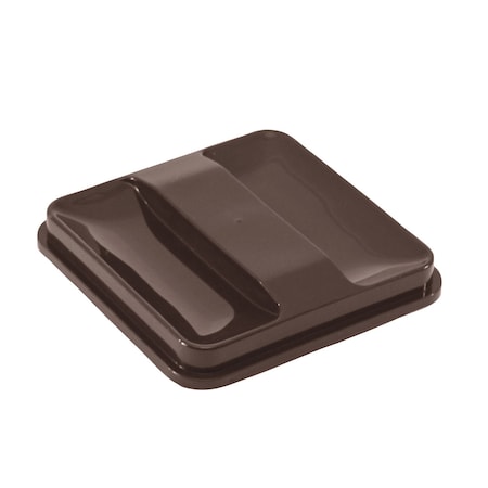 Hapco-Elmar Essential 3 Qt. Square Ice Bucket Lid for R2000/R2100, Walnut, PK 36 R2020WAL